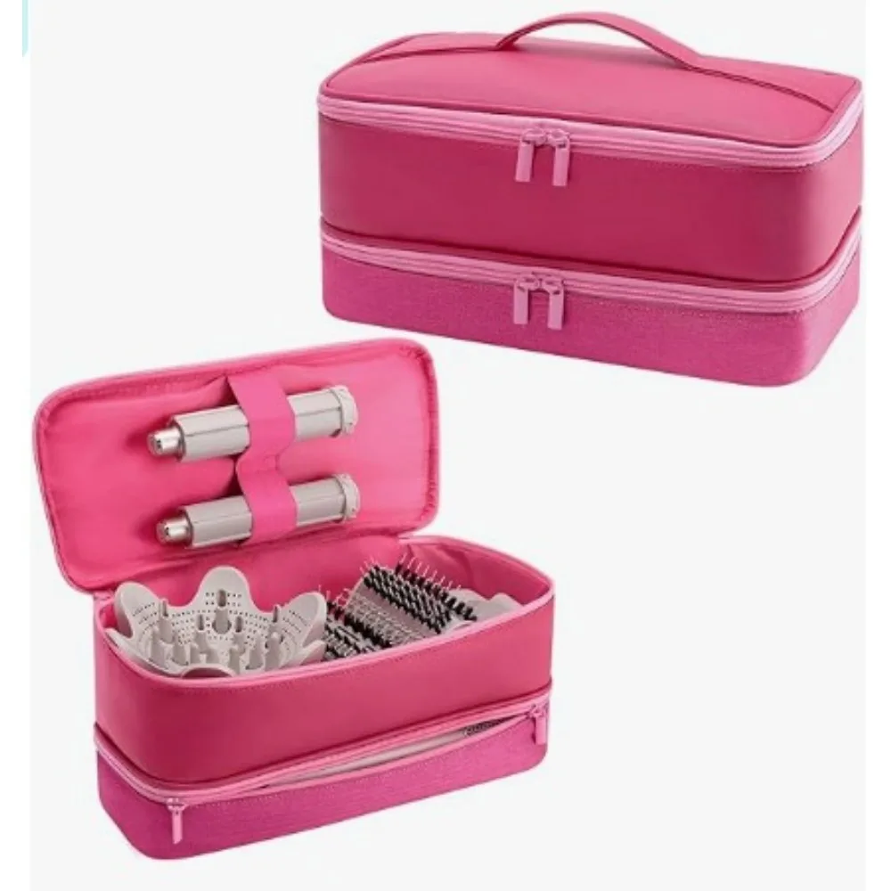

Travel Hair Styling Kit Organizer Pouch Blow Dryer Curling Iron Storage Box Handbag