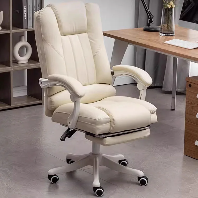 Executive Gaming Office Chair Swivel Mobile Armchair Foot Rest Computer Chair Ergonomic Recliner Relax Silla Oficina Furniture