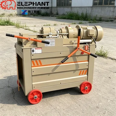 Automatic Thread Rolling Machine Gearbox Motor 11kw Power 6-80mm Rolling Diameter Nut