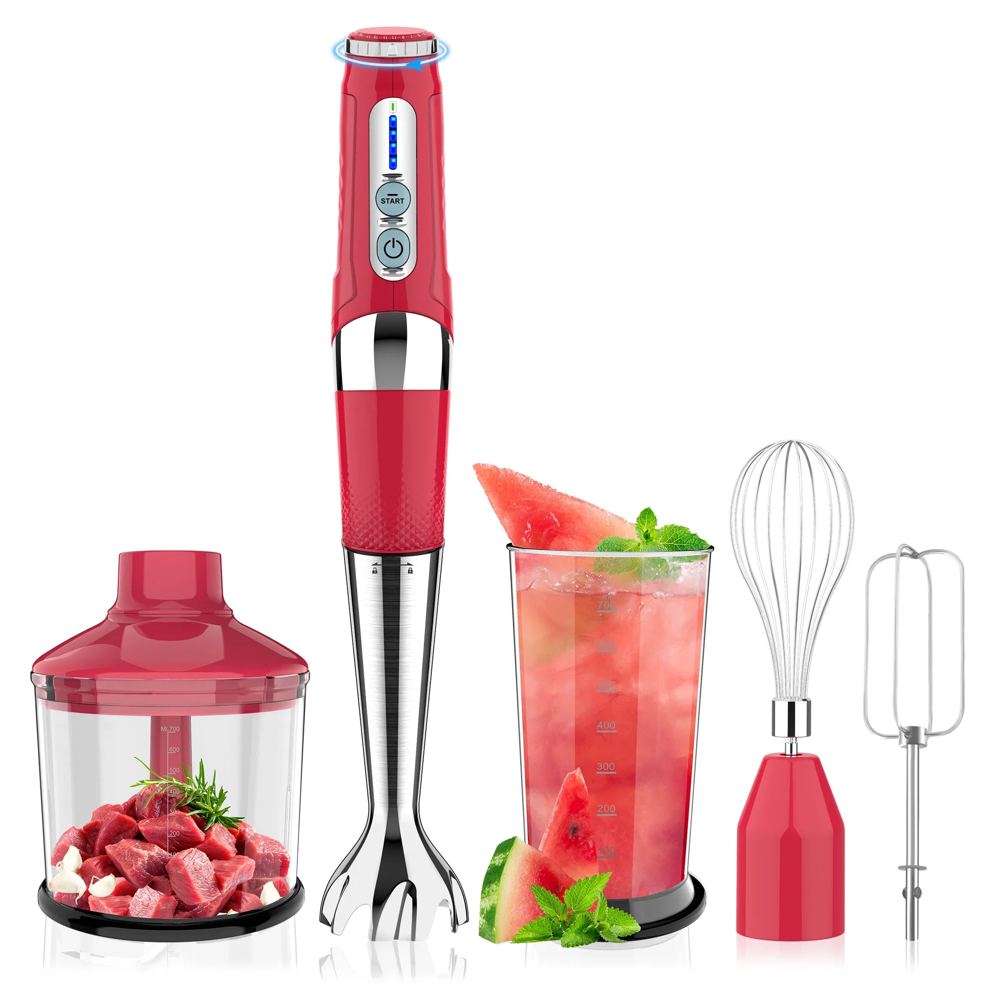 

4-in-1 Cordless Hand Immersion Blender