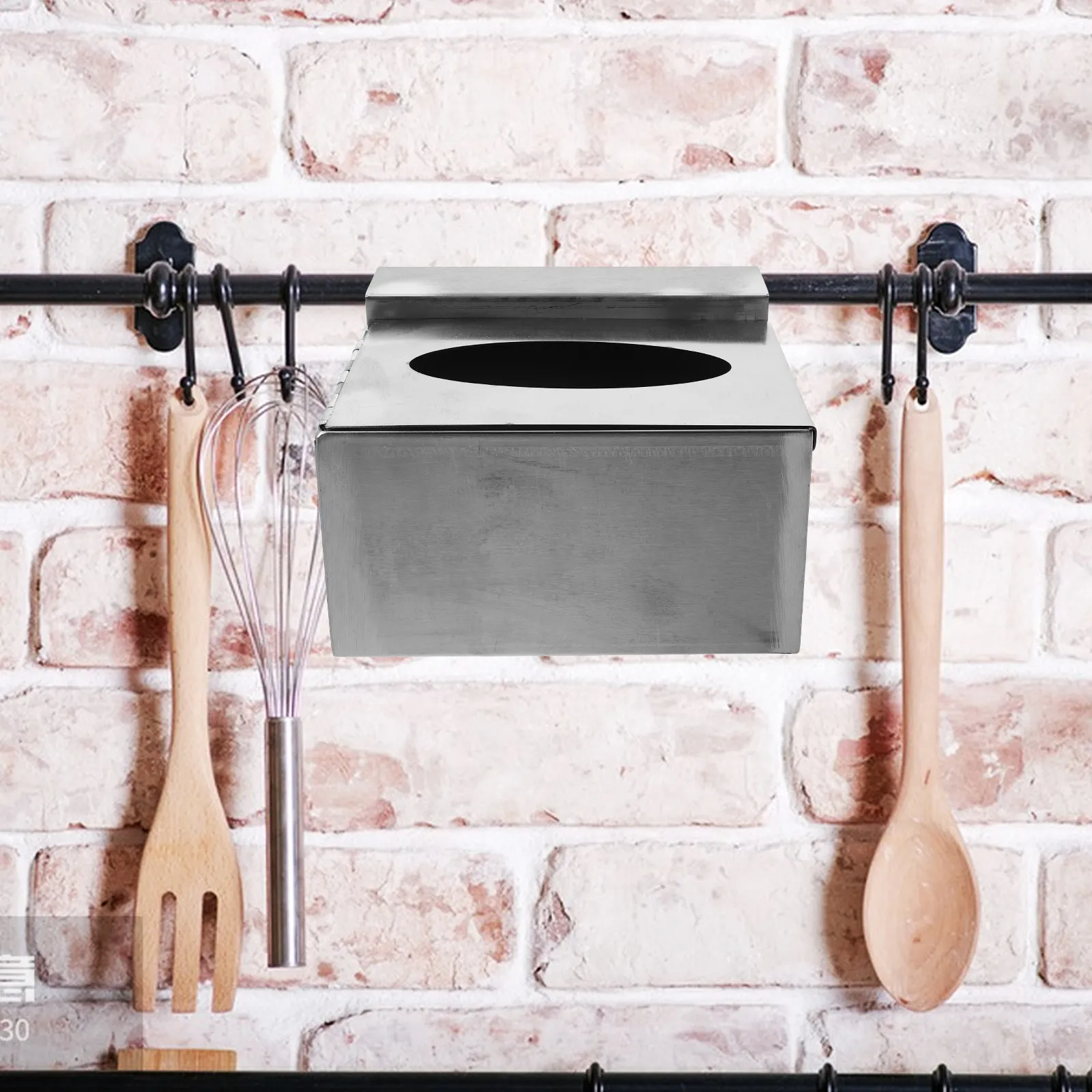 

Wall Mounted Stainless Steel Glove Box Holder Dispenser for Kitchen Hospital Lab Restaurant Food Service Industrial Use Heavy