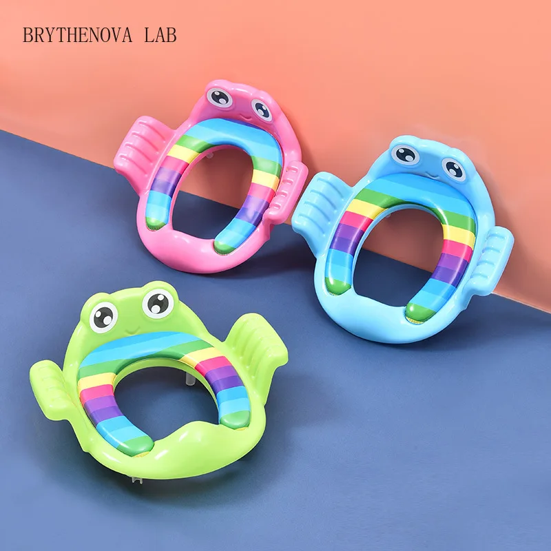Size Baby Potty Seat Anti-splash Anti Slip Girls Boys Universal no Install Toilet Ring