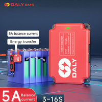 Daly BMS 5A Active Balancer Active Balancer Lifepo4 3S 4S 6S 7S 8S 12S 13S 14S 15S 16S for Battery Accessories Lithium Batterie
