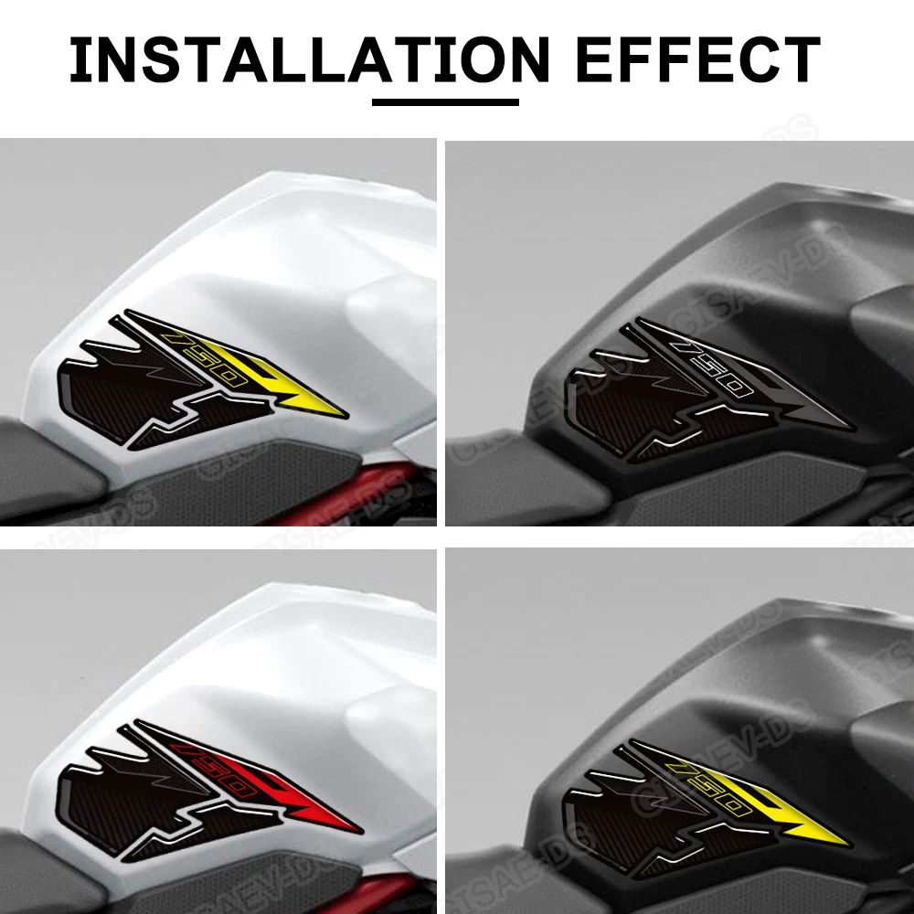 For Hornet 750 CB750 CB 750 Motorcycle Protector Tank Pad Gas Fuel Oil Cap Fairing Fender Stickers Decals 2023 2024 2025 2026