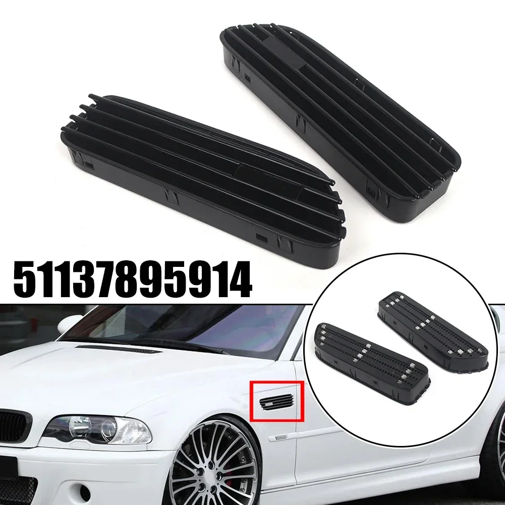 

Automotive Accessory Side Grill Vent Vehicle Customization Color Black Vehicle Styling OEM Number 51137895914 Anti-corrosion