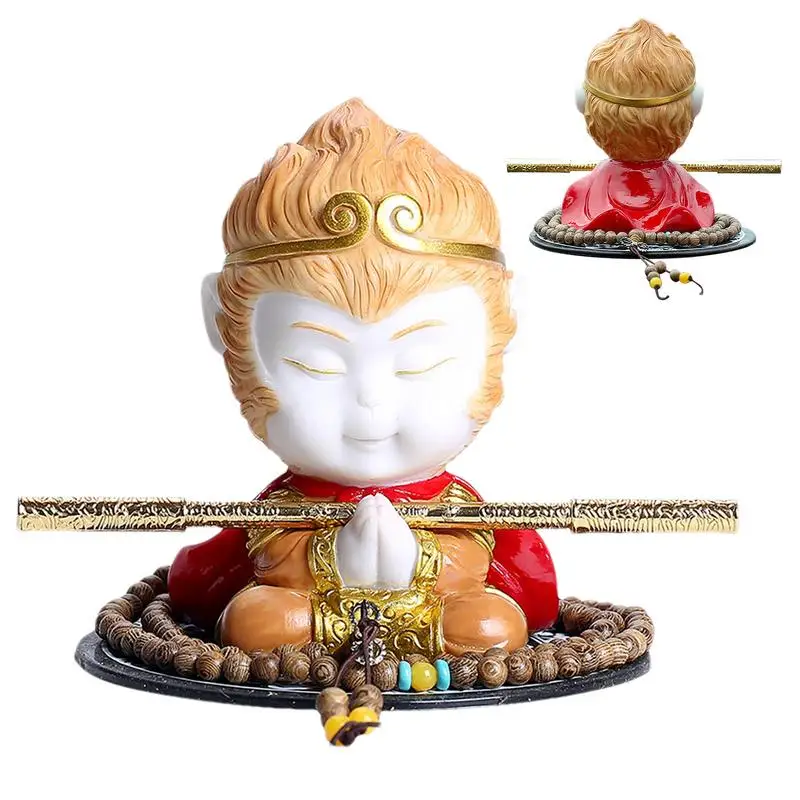 King Of Monkey Statue Table Decoration Famous Works Monkey Statue Domineering Chinese Figures Dash Ornament For Good Luck