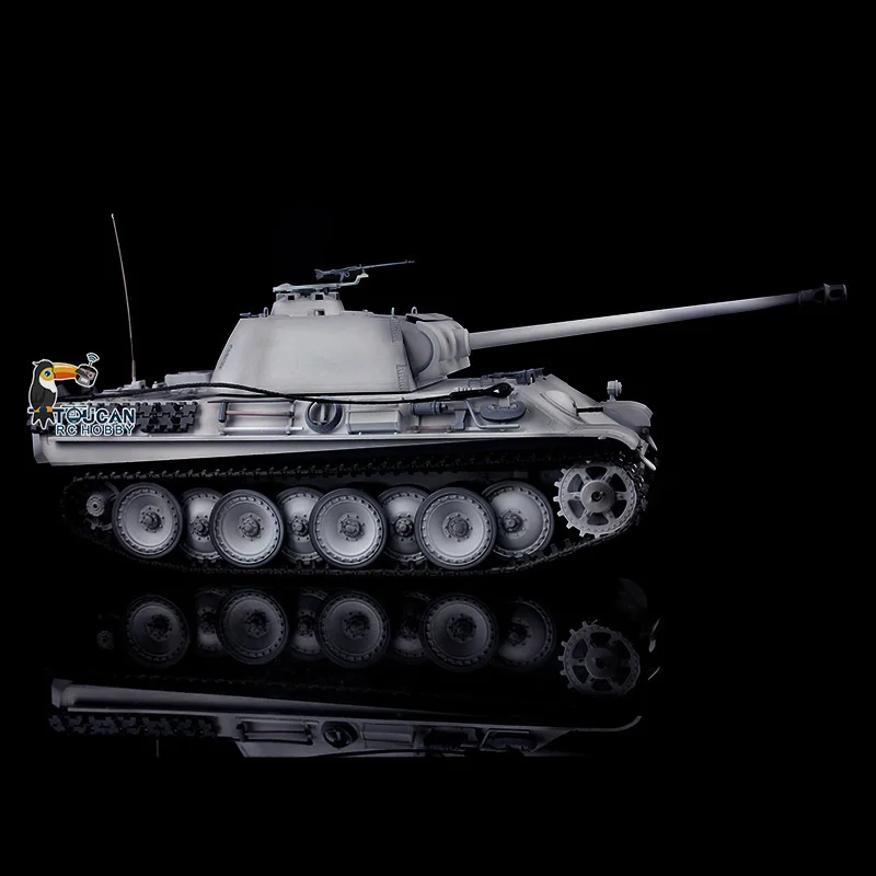 Heng Long RC Tank 1/16 Snow 7.0 Customized Panther G RTR 3879 Metal Tracks Wheels TH17507-SMT4
