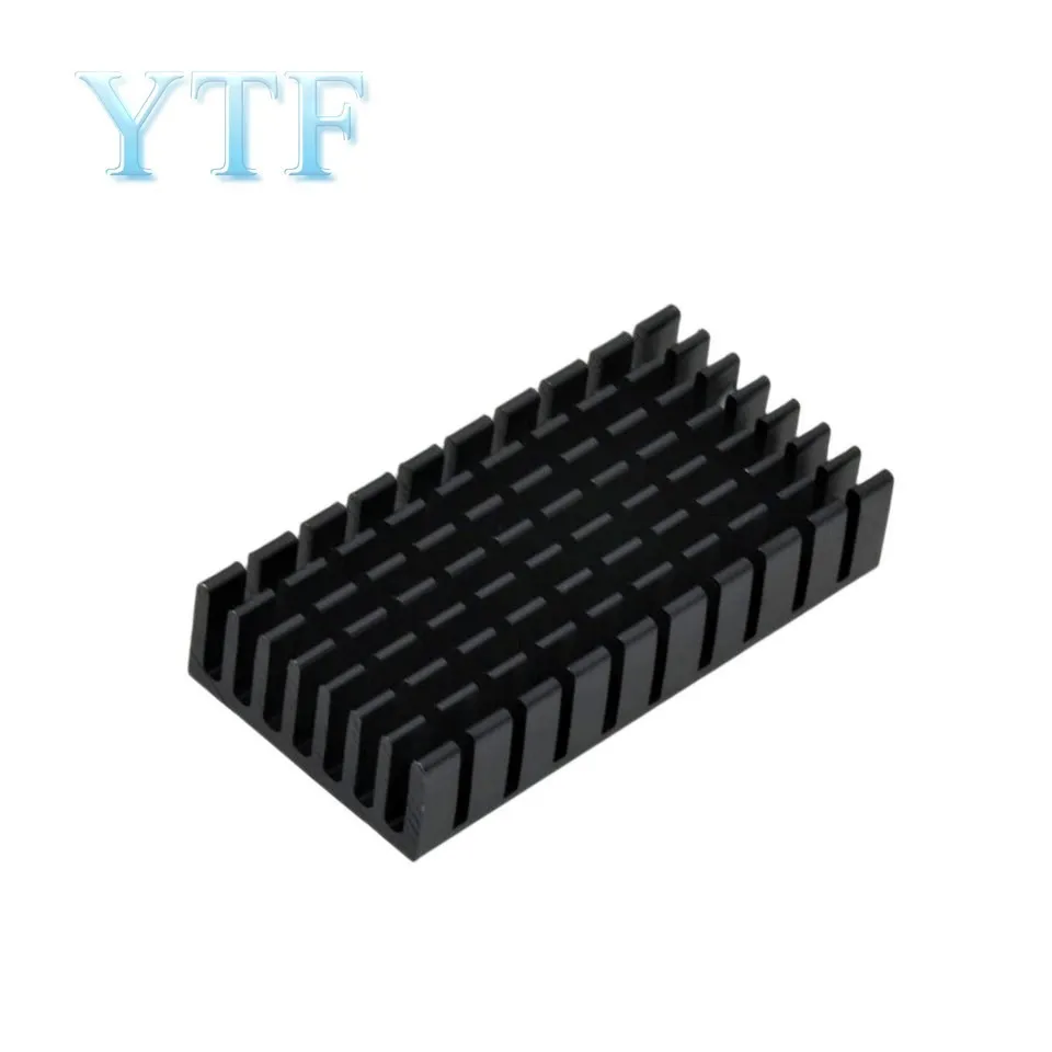 

Heatsink Radiator Cooler Radiator 50x25x10MM High Quality Black Slot Heat Sink