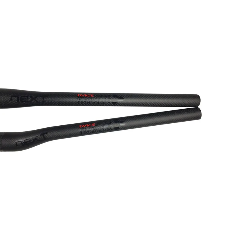 Race Face NEXT Mountain bike 3K full carbon fibre flat Horizontal carbon bicycle handlebar MTB bike parts 31.8*580-760mm black