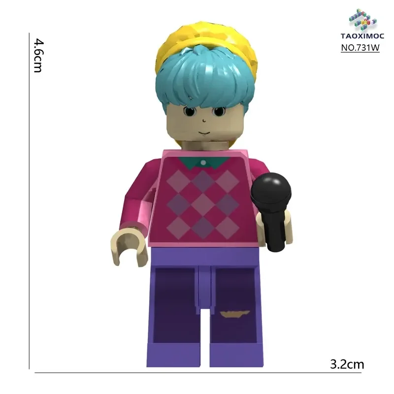 منتج جديد من سلسلة Kpop Demon Hunters العصرية، تماثيل الحركة، ديكورات نموذجية، ألعاب تعليمية وهدايا للأطفال