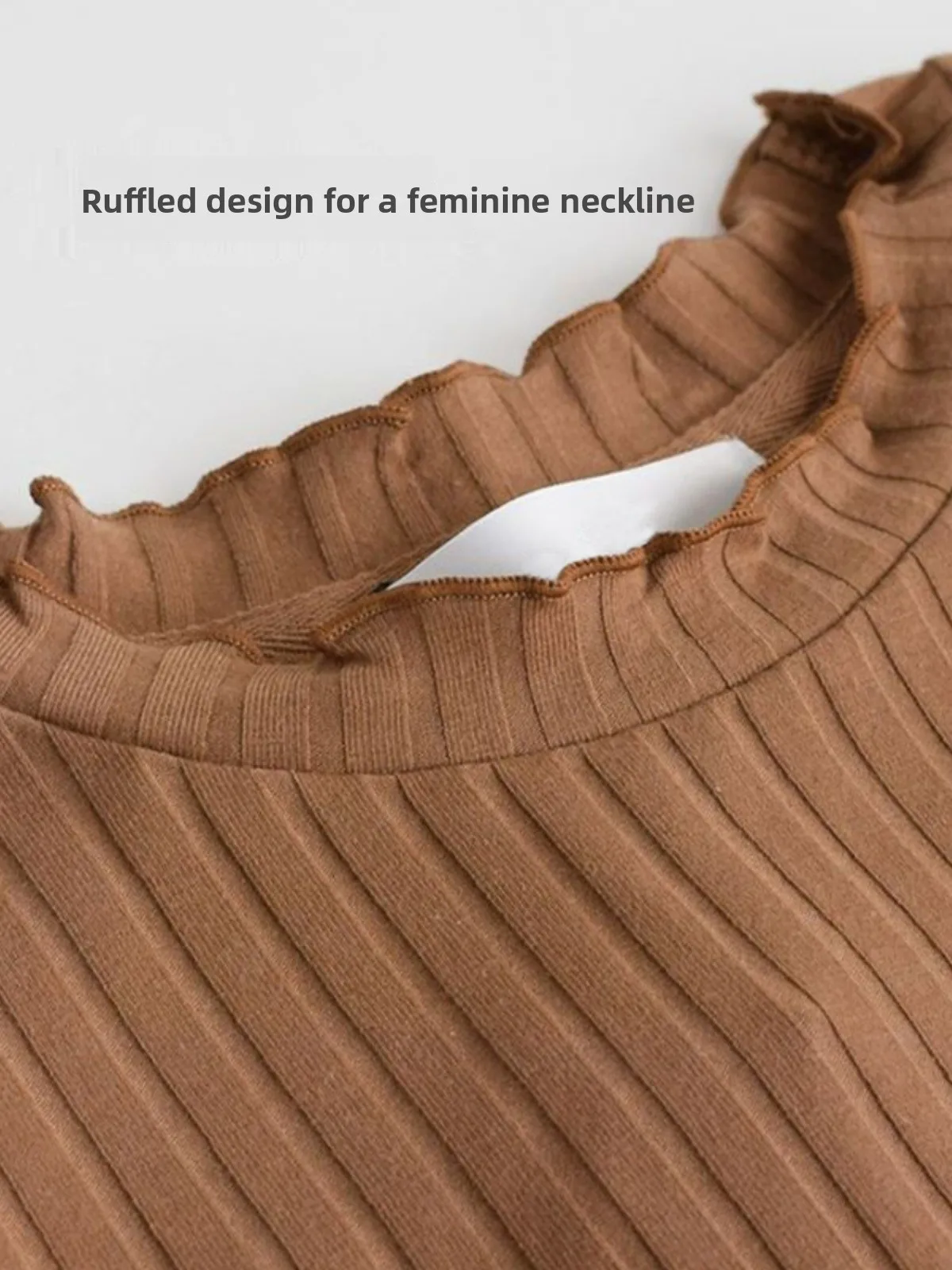 تي شيرت نسائي لربيع وصيف بقصة ضيقة ومطاطة مستديرة Ne ort Sve تي شيرت قاعدة irt ألوان متعددة الاستخدامات للتنقل عادي...