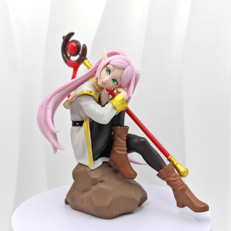 13-21cm Frieren Figur Frieren At The Funeral Figures Super Kawaii Cartoon Action Pvc Statue Cute Models Collection Dolls Gifts – Detail 6