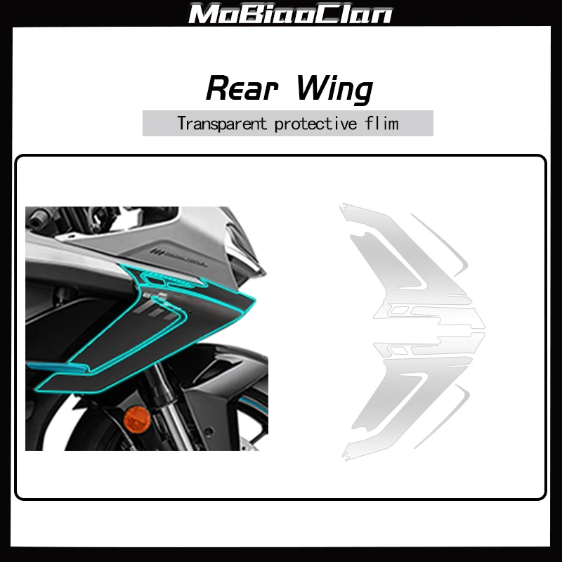 For CFMOTO 675SR 675 sr-r Automotive Clothing Invisible Stickers Body Accessories Modified TPU Coating Anti Scratch