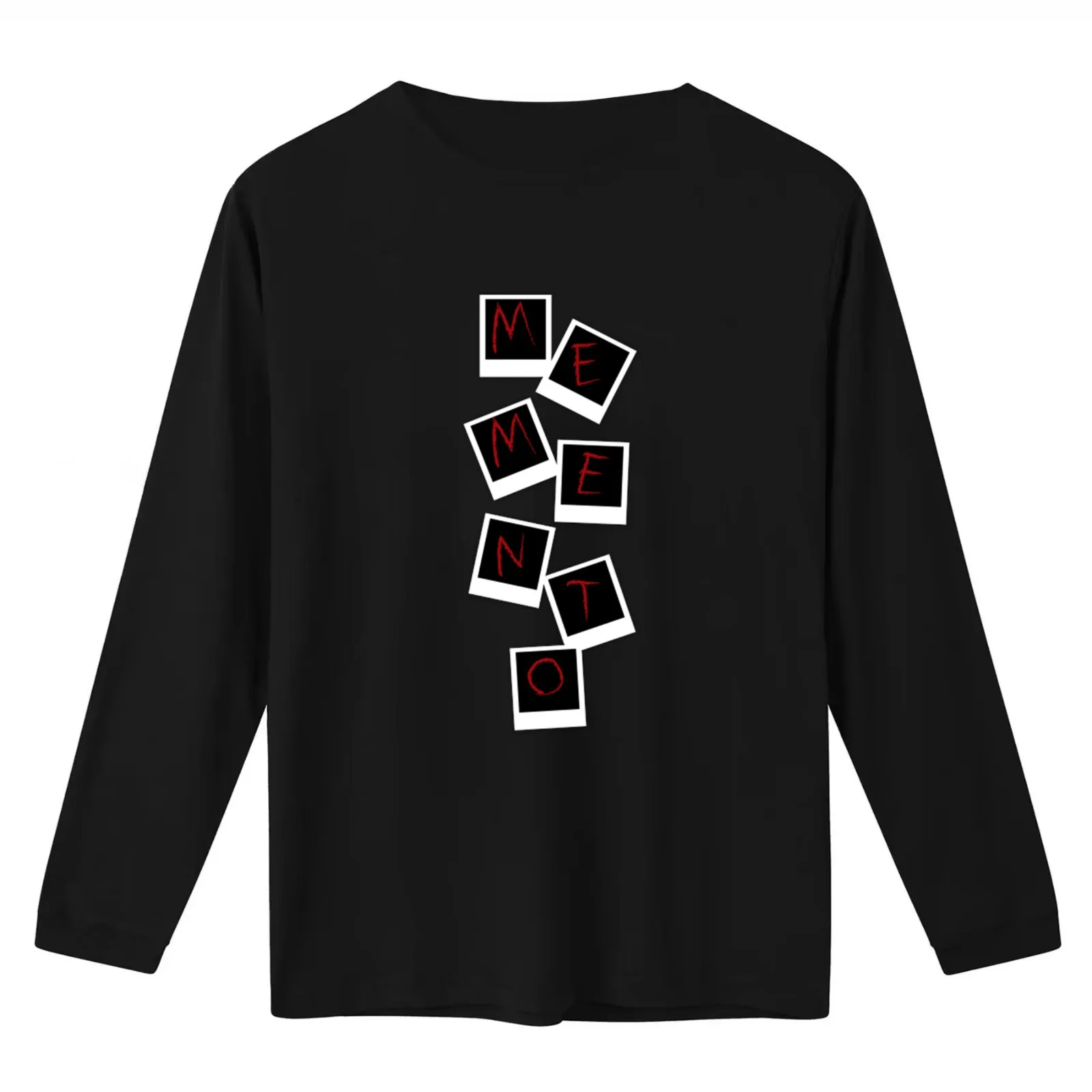 Memento Movie T-Shirt Summer Casual Cotton Tee Oversized Streetwear Tops Vintage Graphic Print Loose Fit Short Sleeve