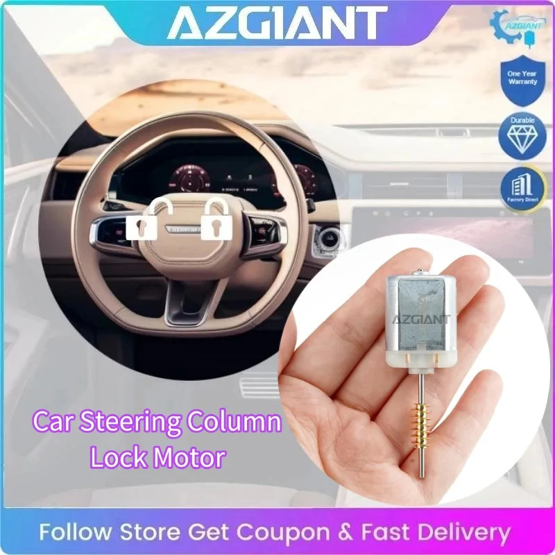 AZGIANT Professional Steering Lock Motor DC 12V FC-280 High Power Car Accessory for 2015-2023 Mazda MX-5 MK4