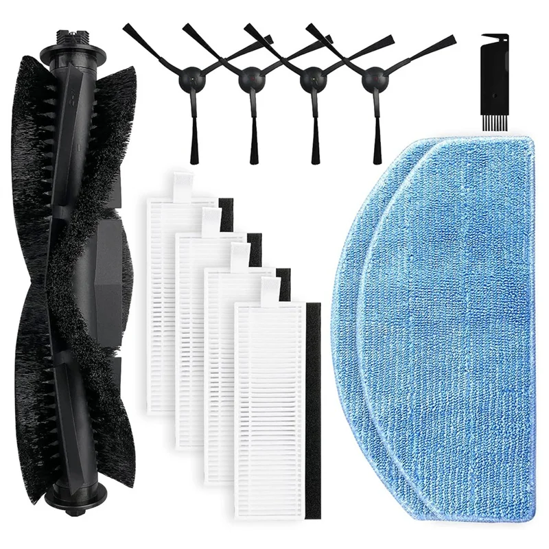 

Replacement Compatible for Honiture G20, G20 Pro Vacuum Cleaner Robot, Main Brush, Side Brushes