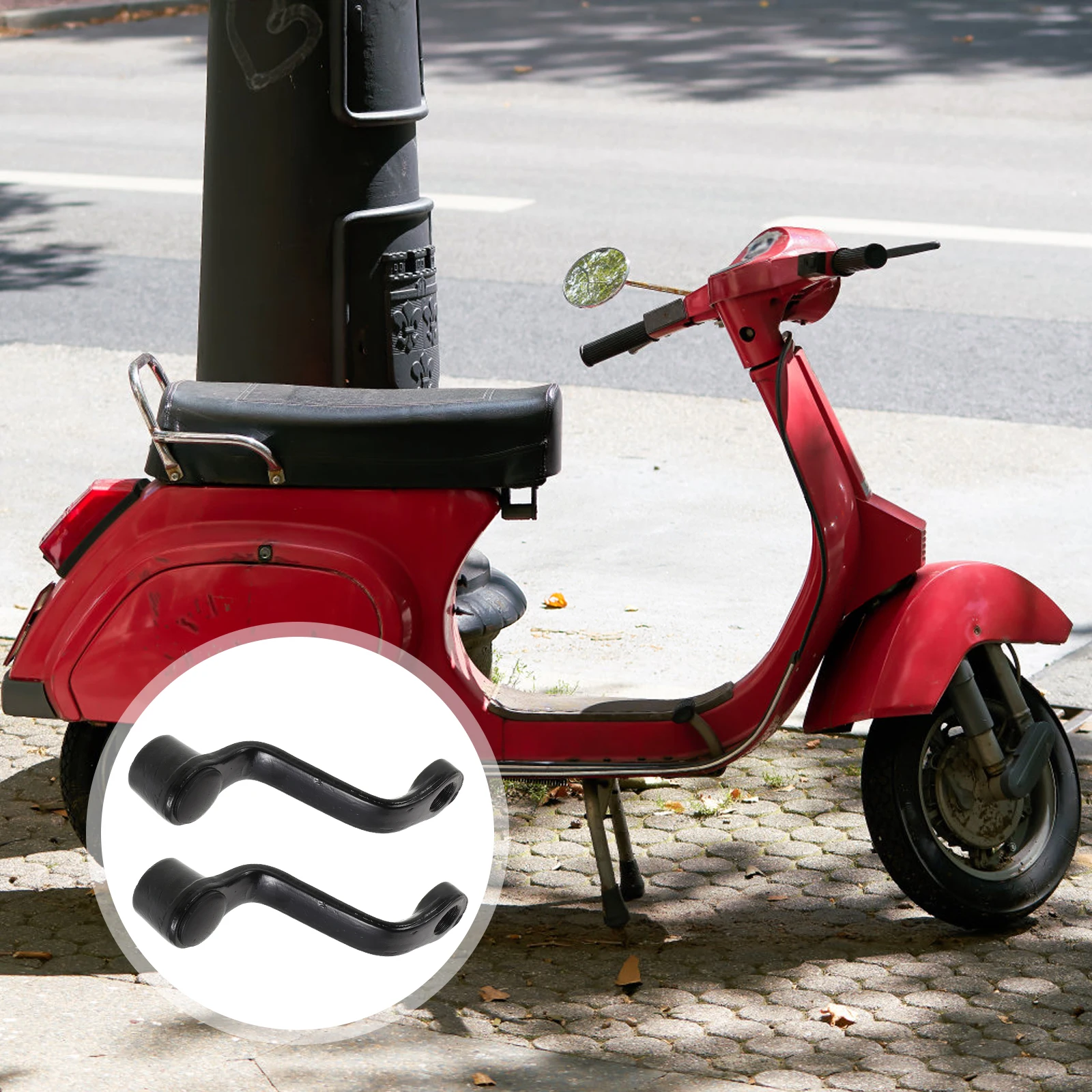 

1 Pair Aluminum Alloy Motorcycle Foot Heavy Duty Adjustable Highway Pegs Universal Passenger Pegs Foldable Footrest Crash Bars