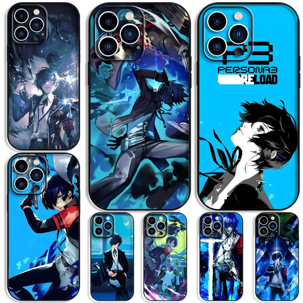 Game persona 3 r-reload Phone Case For Samsung Galaxy A37 A57 F06 M16 A26 A06 A56 A36 A06 A35 A55 A25 A15 A54 A34 A14 A05 4G 5G