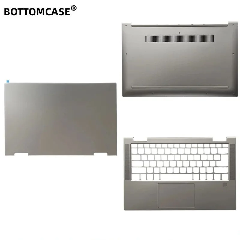 

BOTTOMCASE® Yoga C740-14 C740-14IMLTOP case laptop LCD Back Cover Upper Case Palmrest/Bottom Cover Case Gold