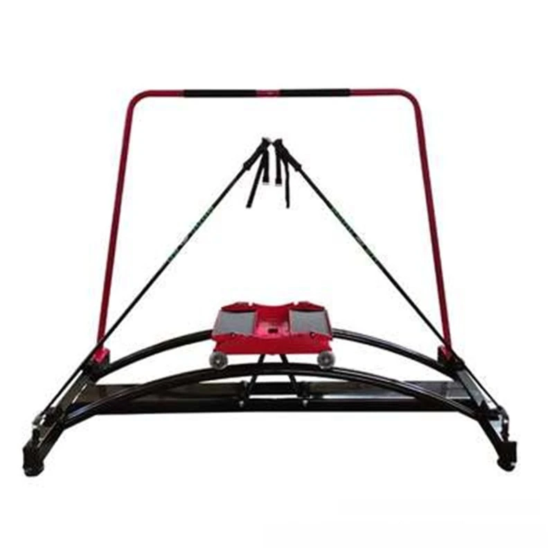 Indoor Ski Simulator Machine Winter Ski Training Equipment Home School Ski Resort Portable Warm-up Fitness Workout Gear
