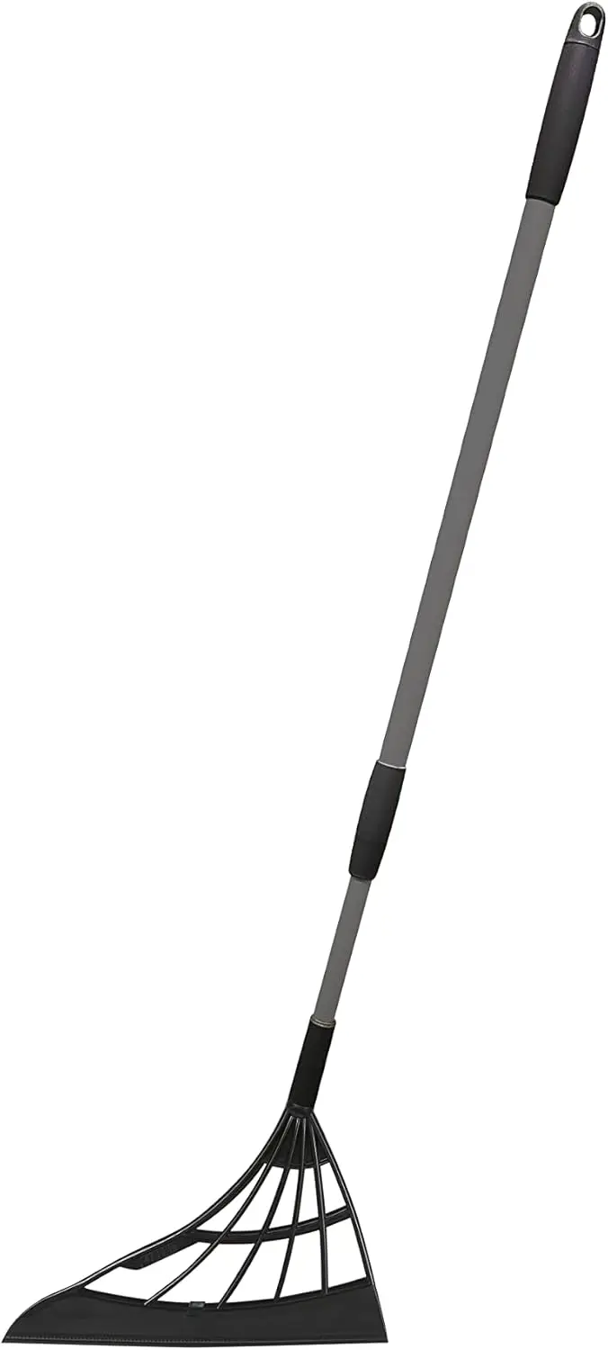 

All-Surface Silicone Broom & Squeegee - Pet Hair Remover, Cleans Glass, Dust, Liquids on Floors, Rugs, Windows
