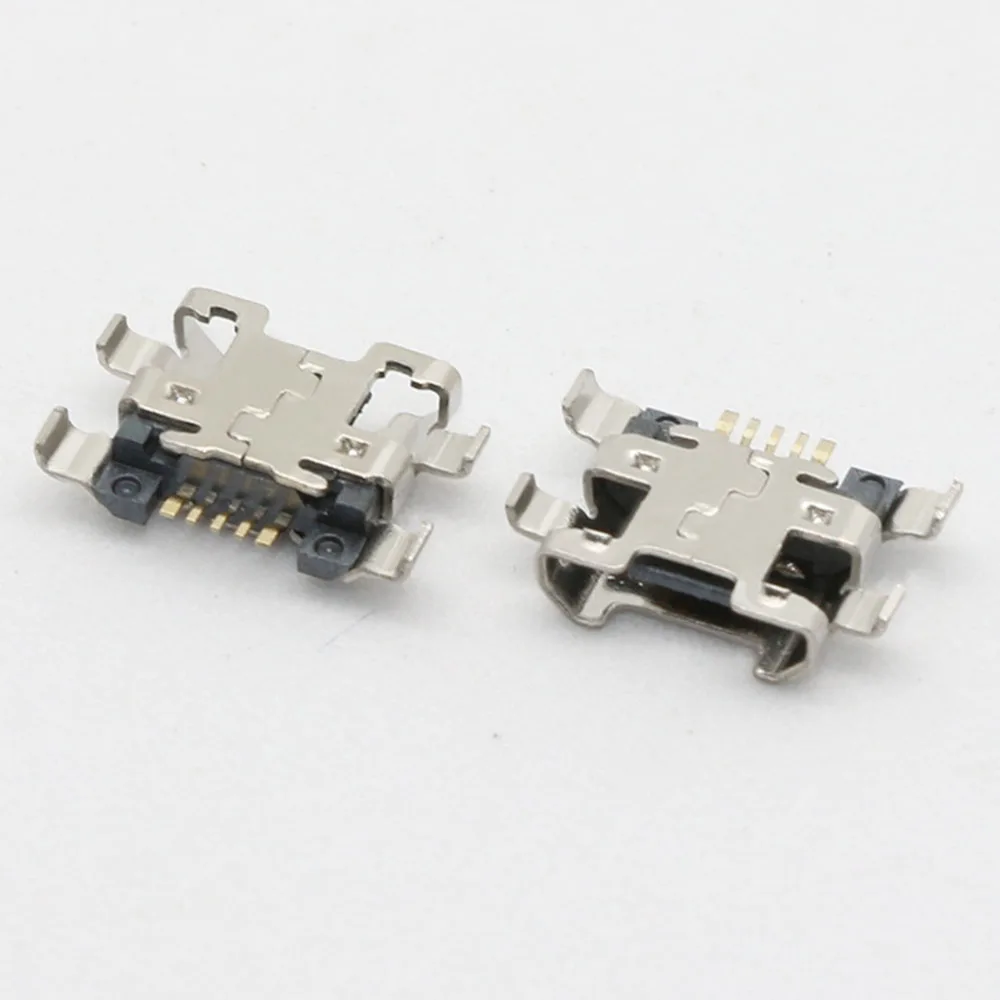 5 контактный разъем для зарядного устройства Micro USB 50 шт., зарядный порт для Motorola Moto E3 G5 XT1672 XT1676 G4 Play XT1600 XT1601, зарядная док-станция