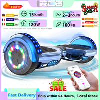 RCB Hoverboard, 6.5 Inch Two Wheel Hoverboard with Bluetooth Speaker with LED Light, Hoverboard Great Gift for Kids and Adults