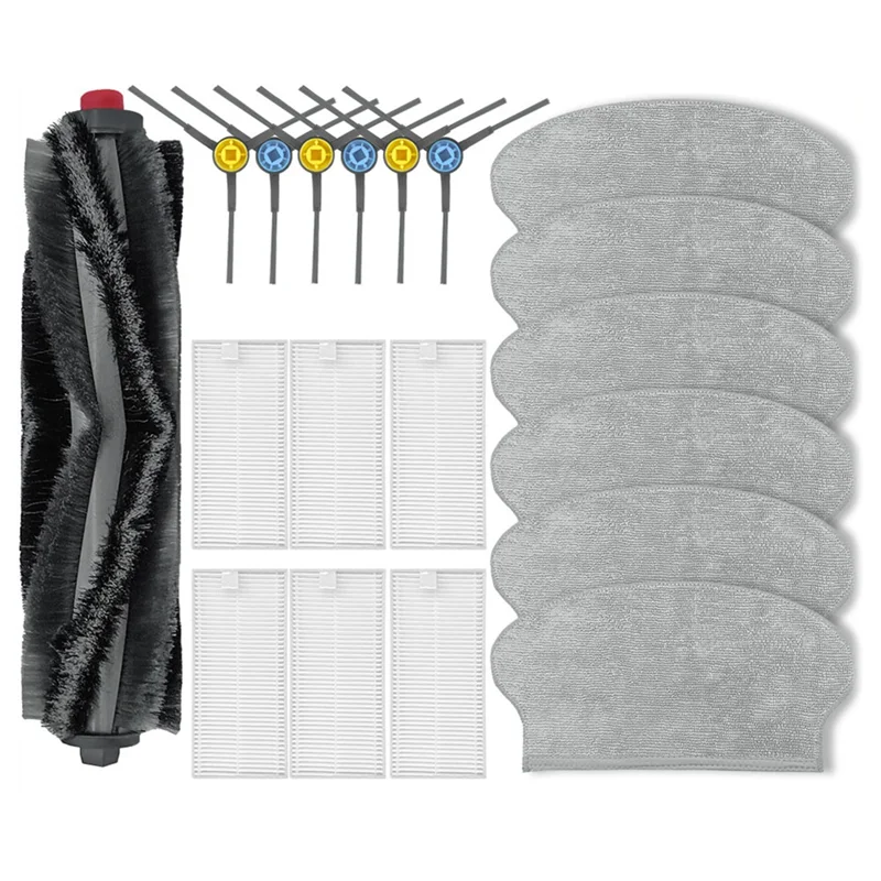 SANQ Robot Vacuum Cleaner Replacement Kit For Eureka NER600 Main Side Brush Hepa Filter Mop Rag Spare Part Accessory