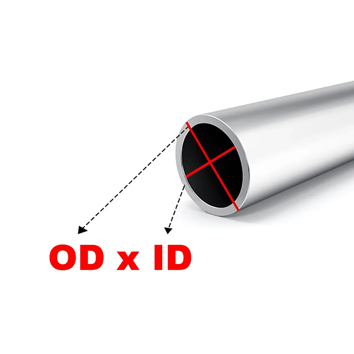 1 قطعة 50/30/20/10 سنتيمتر 304 مواسير الصلب غير القابل للصدأ الأنابيب الشعرية OD32 34 36 38 40 42 45 48 50 51 54 57 60 63 65 70 76 مللي متر ID30-74mm #6