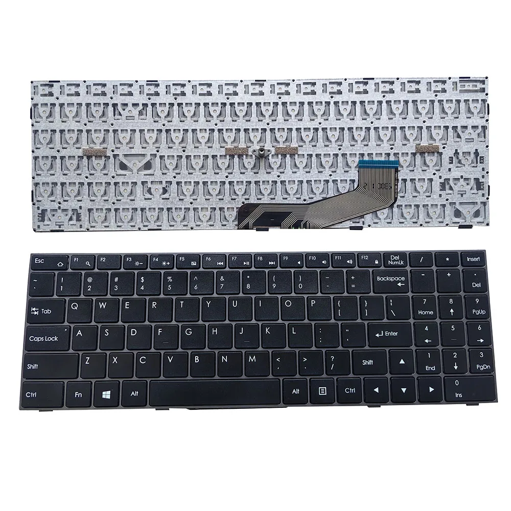 

Laptop No Backlit Keyboard For itel Spirit 1 MB3301039 F0007-039 English US Black No Frame New