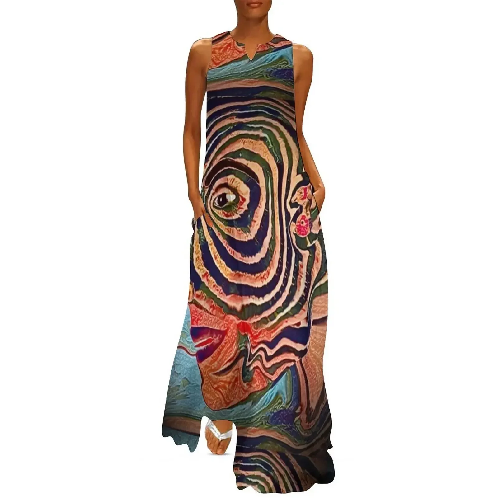 

Vivid Consolation Long Dress sexy dress dress women summer 2025 Long veiled dresses women's evening dresses 2025