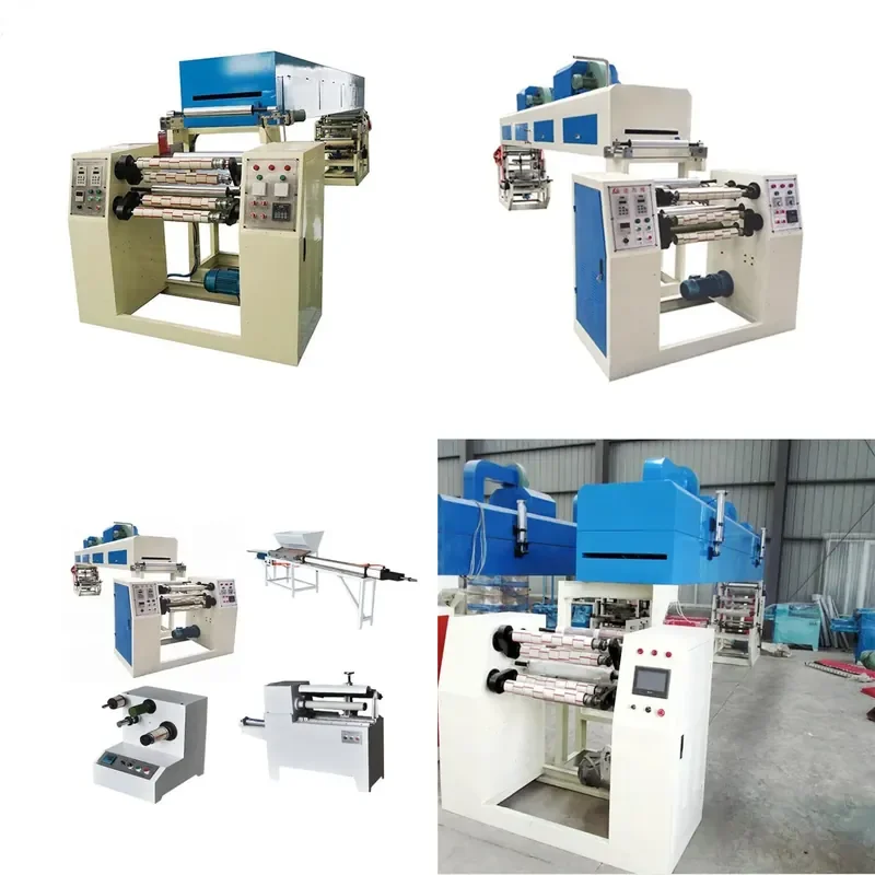hot sale Fully Automatically BOPP Adhesive Tape Machine Printing Coating Slitting Cutting Rewinding Functions Production Line