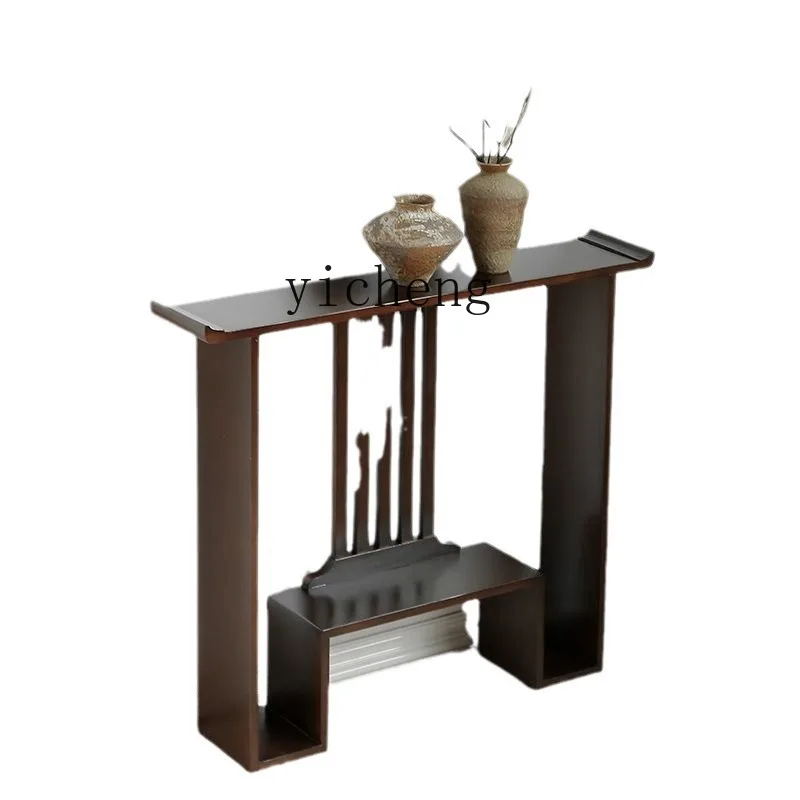 Yy New Chinese Style Solid Wood Console Tables Home a Long Narrow Table Narrow Side Aisle Several Corridor Cabinet