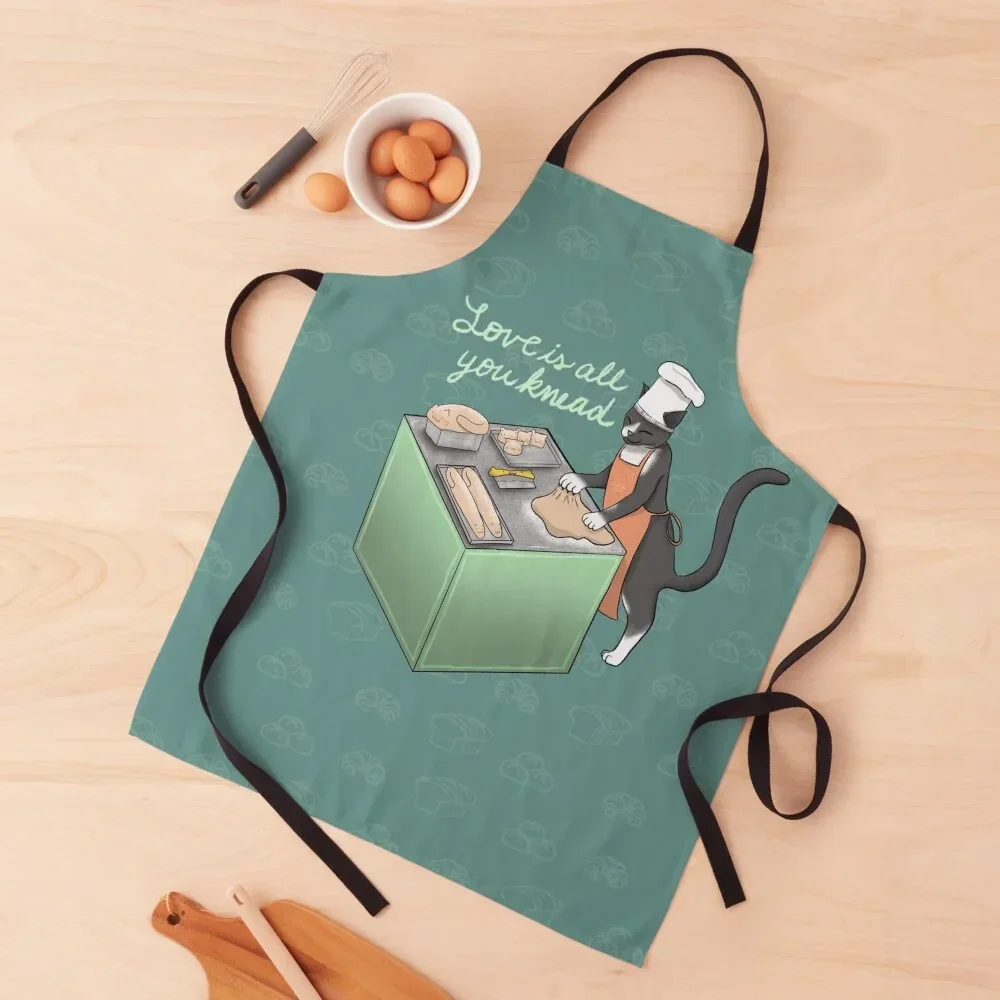 

Love is all you knead (expanded!) Apron Camping men Kitchen Utensils Apron