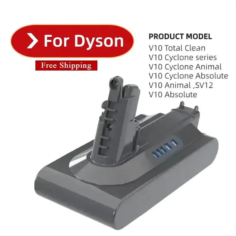 25.2V 4800/6800/7800/9800mAh Cyclone Animal Absolute Total Clean Rechargeable Battery Vacuum Cleaner battery for Dyson V11 SV14