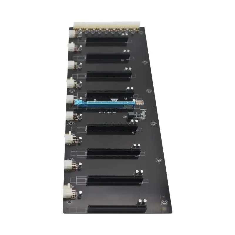 Hot Sales New AX K30 K9 Spacing 65mm LGA1155 Single DDR3 8 GPU PCI-E Slots 8GB USB 3.0 B75 Computer Motherboard