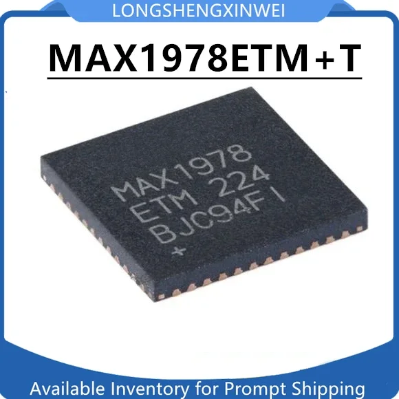 1PCS Original MAX1978ETM+T MAX1978ETM Packaged TQFN-48