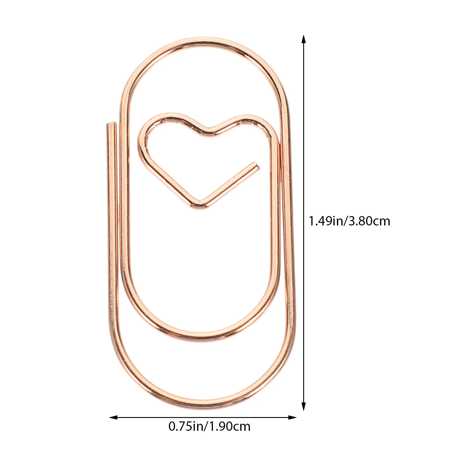 20pcs Metal Bookmarks Creative Paper Clips For Documents Files Photos Home Office School Use Small Document Clips Office