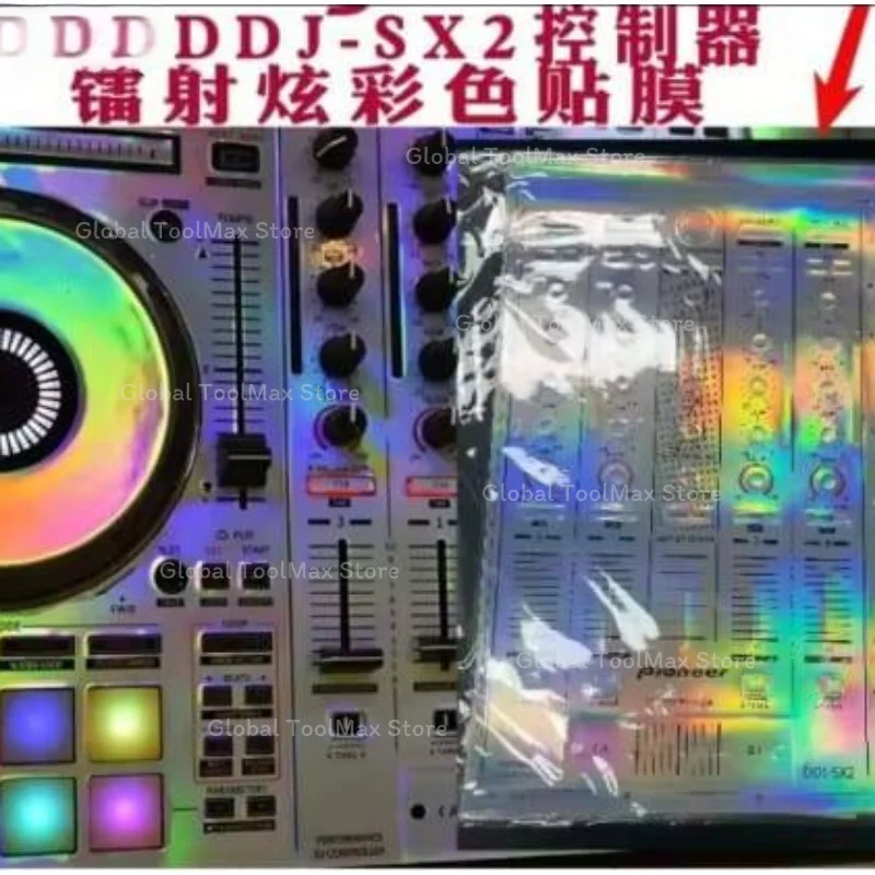 DJ SX SR Waterproof Customizable Layout Protector Stickers, suitable for DJ devices with Bluetooth and USB connectivity