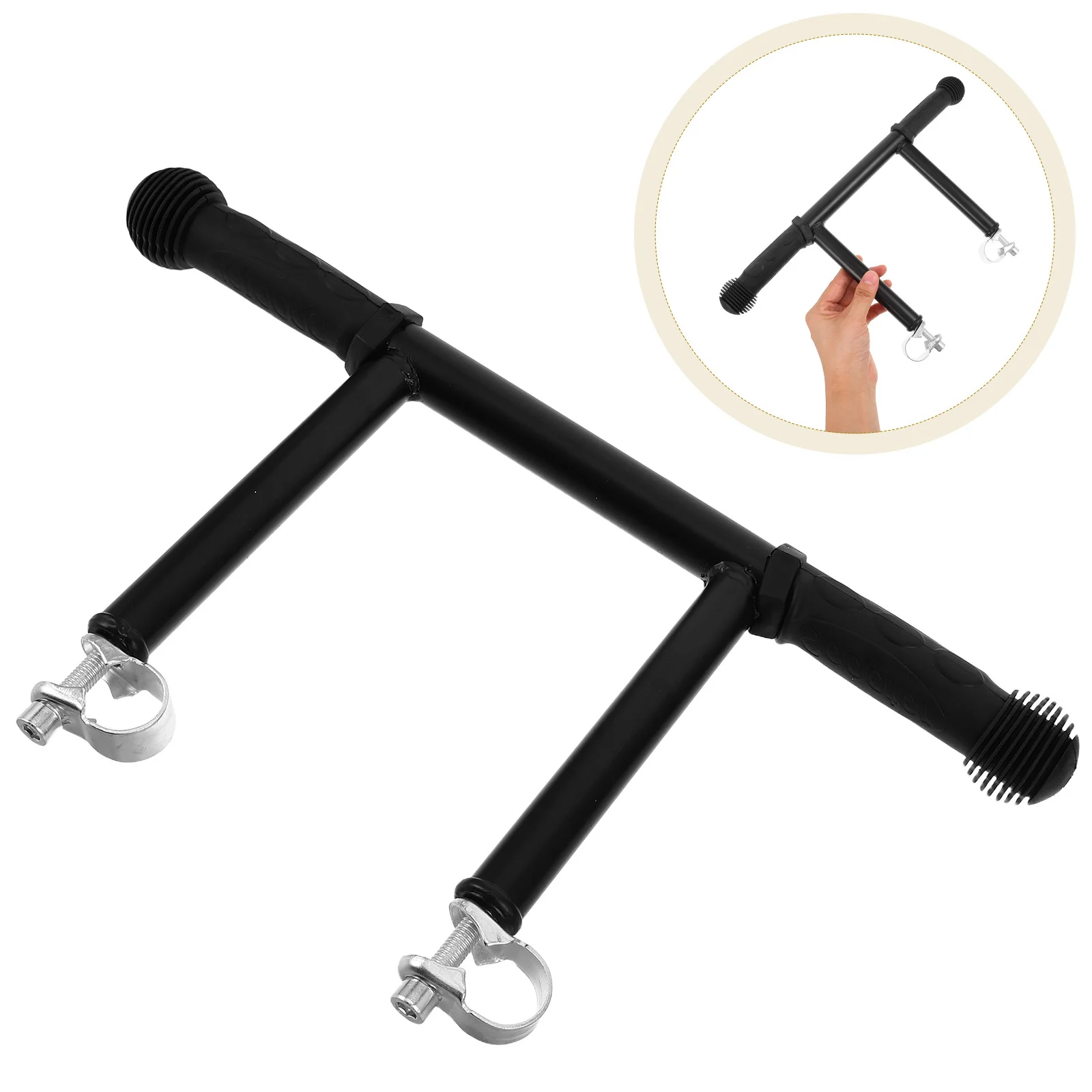 

Stroller Handle Extender Black 25Mm Buckle Adjustable Anti Slip Grip Universal Fit For Most Baby Strollers Pushchair