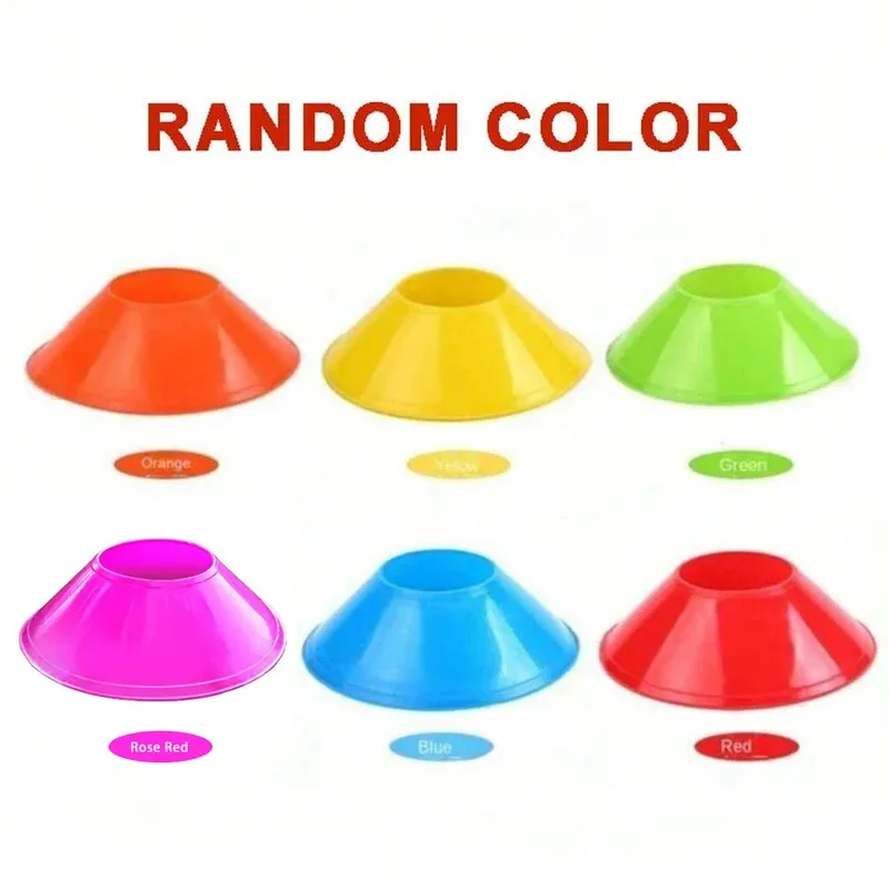 10/20/30 قطعة علامة تدريب كرة القدم طبق مقاومة الضغط المخاريط ماركر أقراص دلو كرة السلة في الهواء الطلق كرة القدم التدريب الرياضة