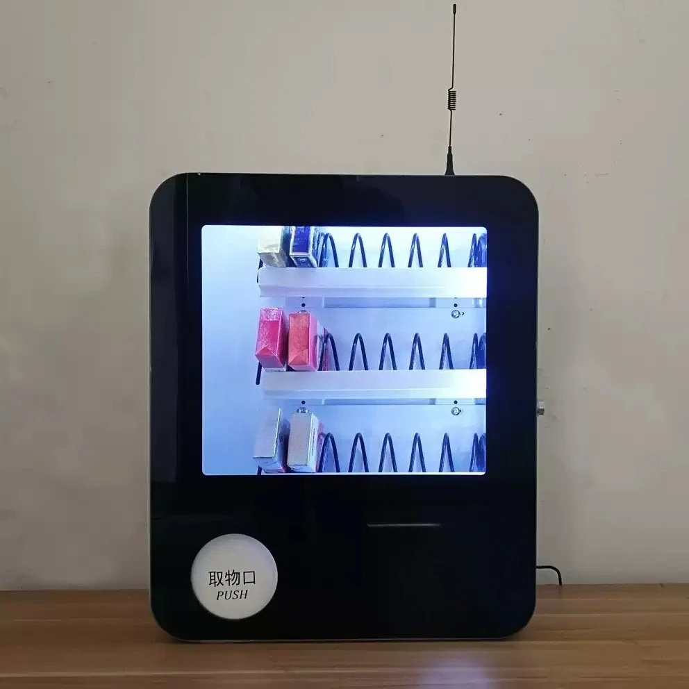 

Wall mounted mini vending machine | Hotel room amenities dispenser