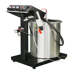 WX-958S Powder Coating System Machine Electrostatic Deep Corners Paint System  Electrostatic Spraying Machine Spray Guns 40L
