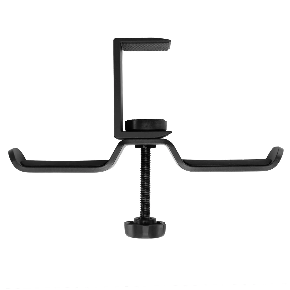 Dubbele Hoofdtelefoonstandaard Onder Bureau, Universele Pc Gaming Desk Hoofdtelefoonhanger, 360 Graden Draaiend, Oortelefoonhouder