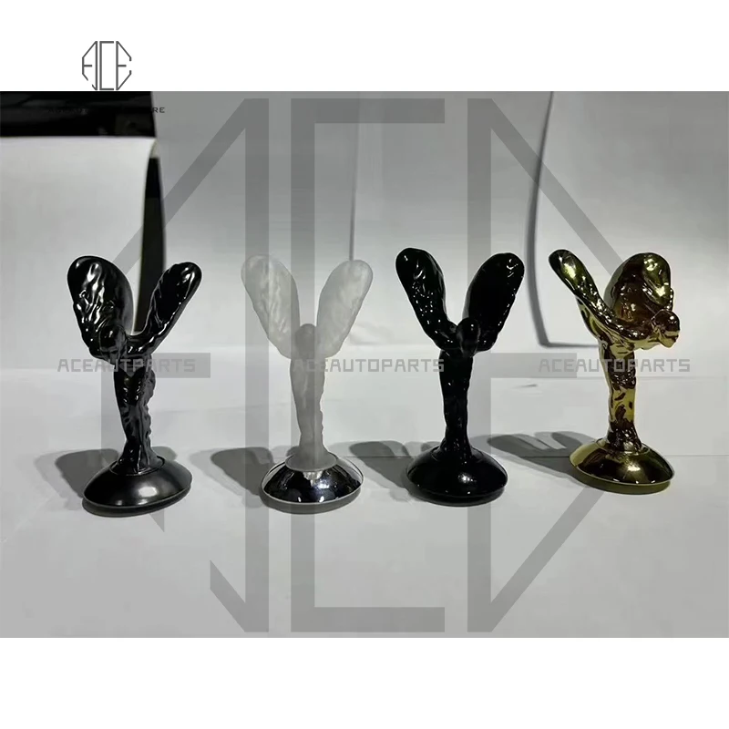 Para Rolls Royce diosa emblemas trofeo coche mascota capó ornamento francés de Cristal Lalique