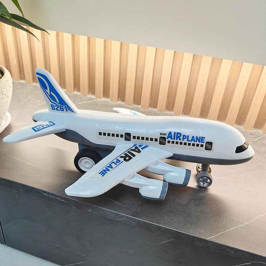 

Children's large airplane toy, inertia airplane model, suitable for boys and girls' birthday gifts