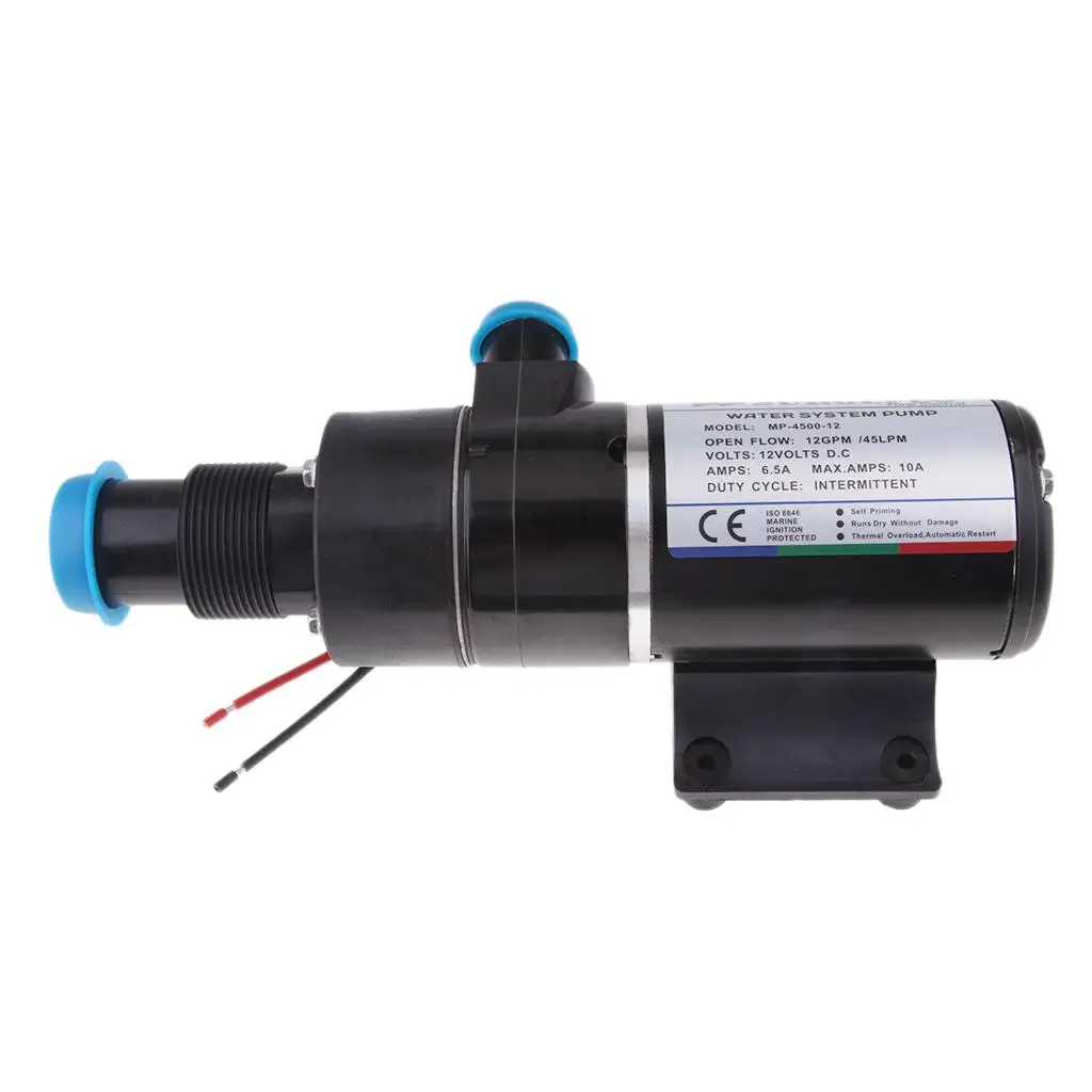 RV Yacht Automatic Sewage Pump,12V DC 45LPM 12GPM ,High Density