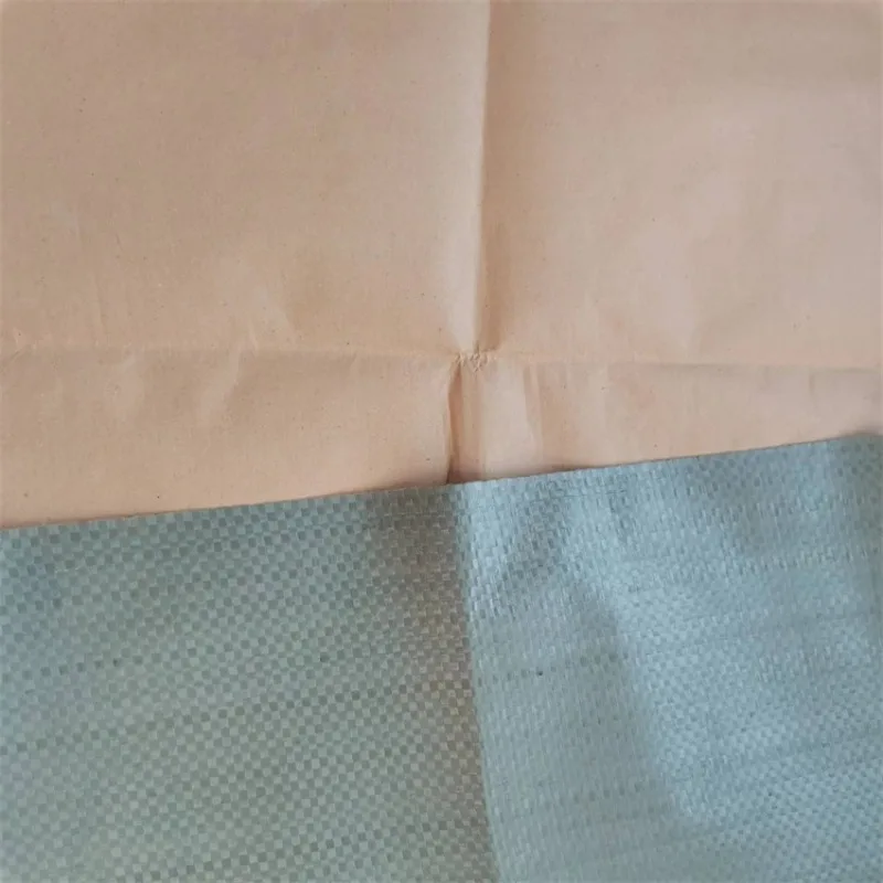 Mattress wrapping paper, woven cloth composite yellow kraft paper 130g