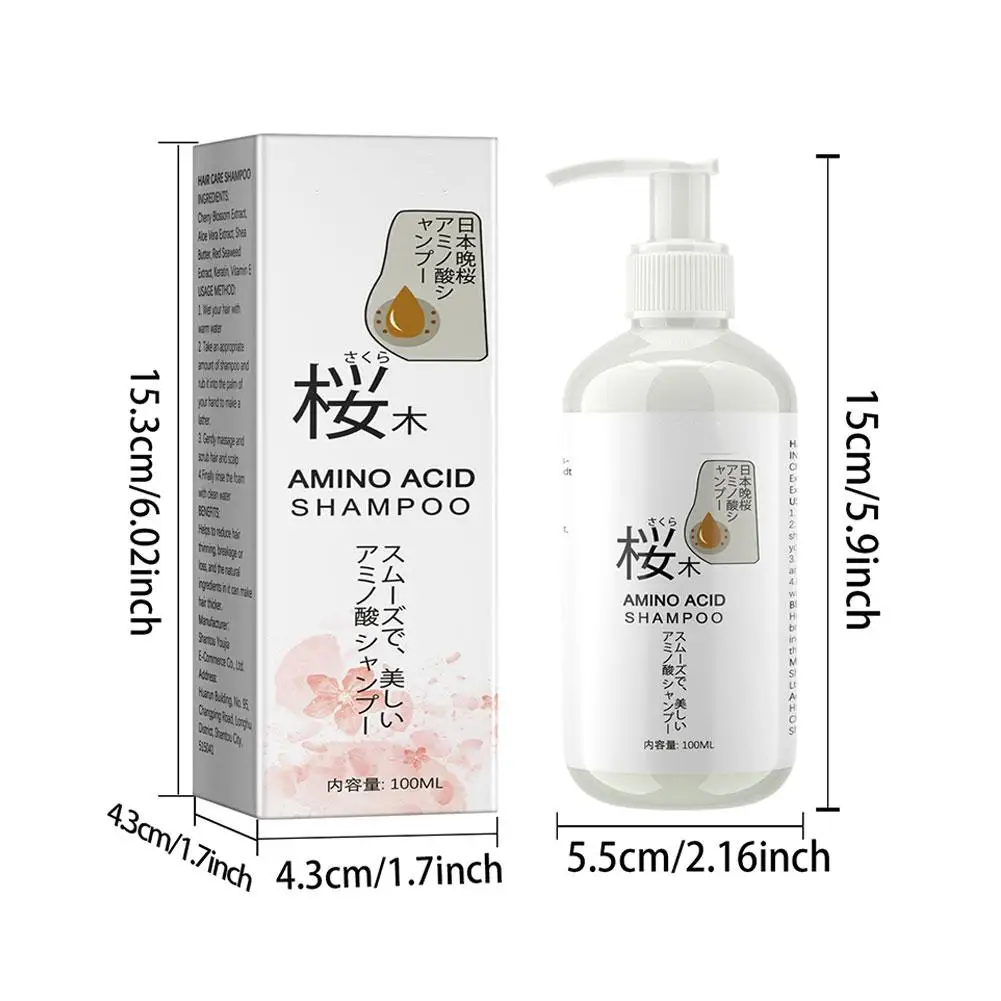 Hair Loss Treatment Shampoo Nourish Scalp Regrowth Strenghten Cleanse Anti Baldness Repair Damage Frizzy Hair Thickener Shampoo