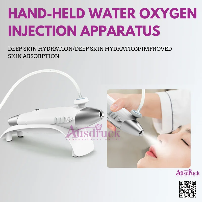 Small Skin Bottle Irrigation Home High Pressure Oxygen Injection Instrument Handheld Water and Light Instrument